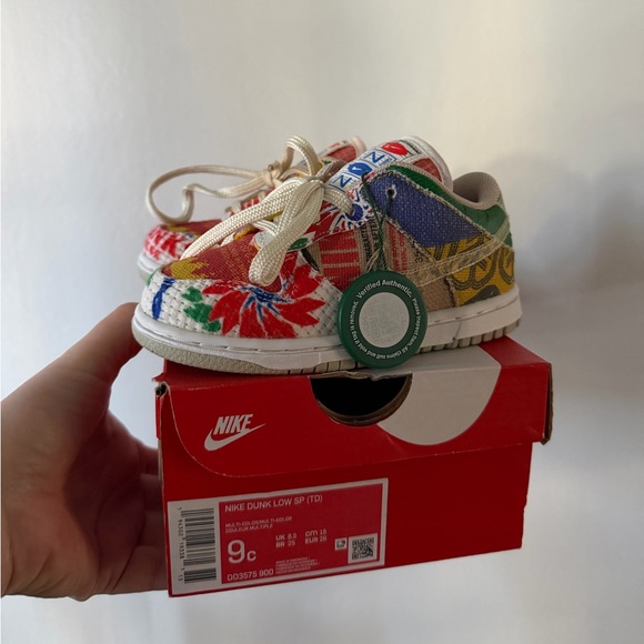 Nike Kids Dunk Low SP Colorful Sneakers